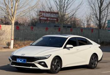 现代 伊兰特 2023款 1.5L CVT GLX精英版