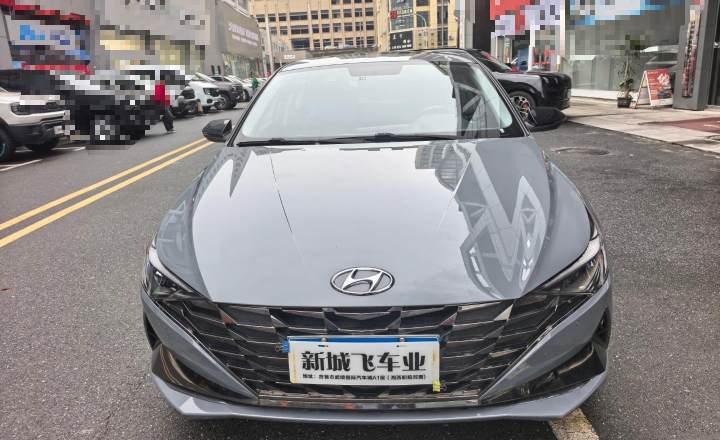 现代 伊兰特 2022款 1.5L CVT GLX精英版