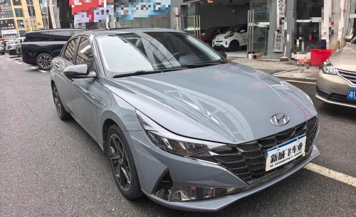现代 伊兰特 2022款 1.5L CVT GLX精英版