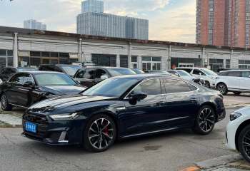 奥迪 A7L 2022款 55 TFSI quattro Sline 境远型流晶套装