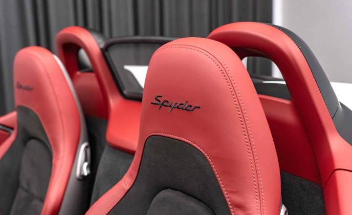 保时捷 718 2021款 Spyder 2.0T