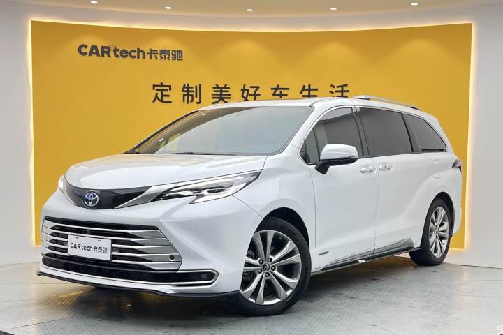 丰田 赛那SIENNA 2023款 2.5L混动 铂金版