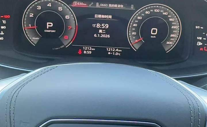 奥迪 A6L 2025款 45 TFSI quattro 臻选动感型