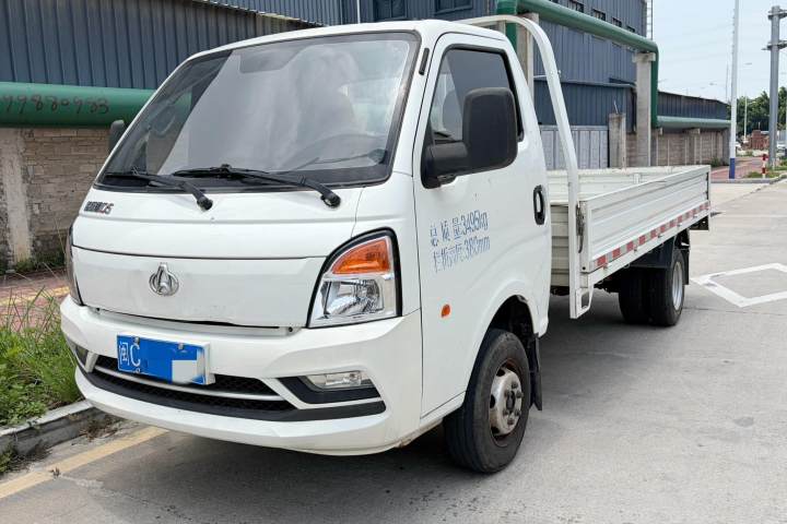 长安跨越 跨越者D5 1.6L舒适版排半栏板双后轮3400mm货箱DAM16KL